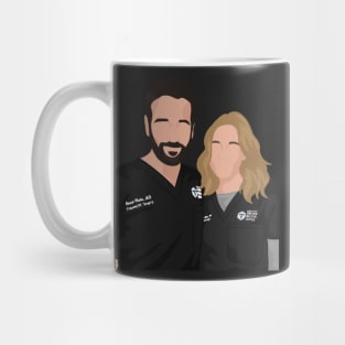 Rhodes & Bekker | Chicago Med Mug